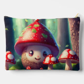 Leuke paddenstoelen in het bos - veel succes etui (Achterkant)
