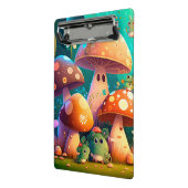 Leuke paddenstoelen minikaart mini klembord (Angled2)