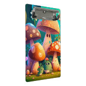 Leuke paddenstoelen minikaart mini klembord (Schuin)