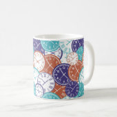 Leuke Pagina Vol Klokken Koffiemok (Voorkant rechts)