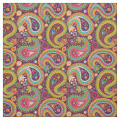 Leuke Paisley Boho Kleurrijke Bloem Stof (Swatch)