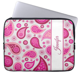 Leuke Paisley Patch Laptop Sleeve