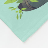 Leuke Panda Baby Fleece Deken (Hoek)