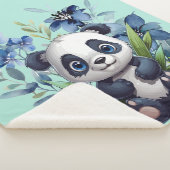 Leuke Panda Baby Sherpa Deken (3/4)