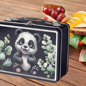 Leuke panda beer blauw aangepaste naam