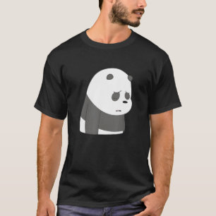 Leuke Panda Beer Gezicht Kostuum Kinder T-shirt