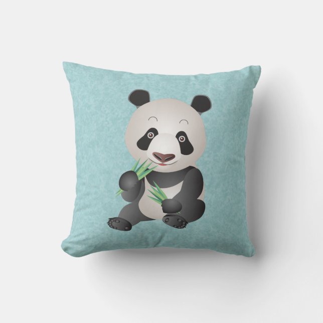 Leuke panda beer gooikussen kussen (Voorkant)