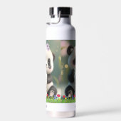 Leuke Panda drink milkshake Gepersonaliseerde Kind Waterfles (Rechts)