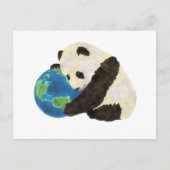 Leuke Panda Feestdagenkaart (Voorkant)