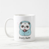Leuke panda met deken Barly Awake Pun Koffiemok (Links)