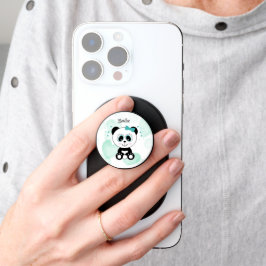 Leuke Panda (Mint Groen) PopSocket