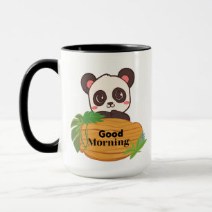 Leuke panda mok