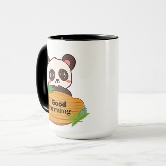 Leuke panda mok (Voorkant links)