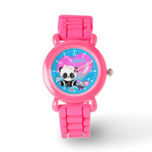 Leuke panda sieraden | Roze Glitter Armband