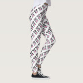 Leuke Panda's met Roze Harten Leggings (Rechts)