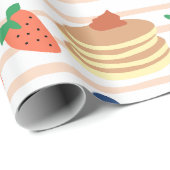 Leuke pannenkoeken en bessen inpakpapier (Rol Hoek)