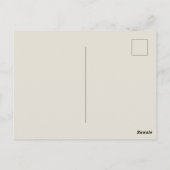 Leuke pannenkoekenliefhebbers ontbijt briefkaart (Achterkant)