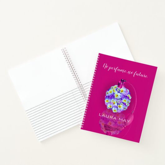 Leuke Pansy Atomizer Notitieboek (Binnen)