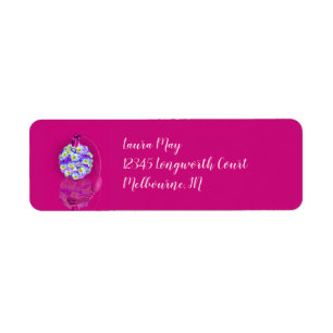 Leuke Pansy Verstuiver Verjaardagsfeestje Etiket