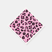 Leuke panter huid print party papier servet (Hoek)