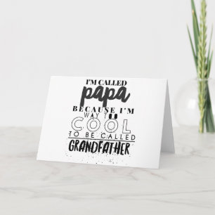 Leuke papa cadeaus van zoon kaart