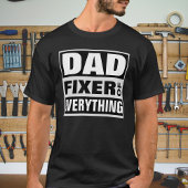 Leuke papa Fixer van alles T-shirt