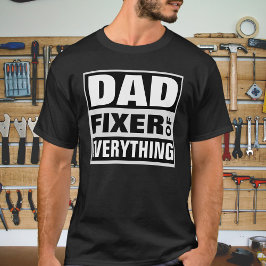 Leuke papa Fixer van alles T-shirt