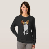 Leuke Papillon Hond 5 T-shirt (Voorkant volledig)