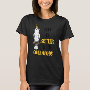 Leuke parkiet Cockatiel Kaketoe T-shirt