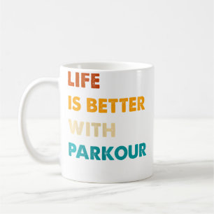 Leuke Parkour Leven Is Beter Met Parkour Koffiemok