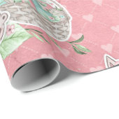 Leuke Pasen Liefde Bunny Cadeaupapier (Rol Hoek)