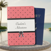 Leuke Paspoort Hoes Coral Summer Chic Zonsondergan
