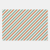 Leuke Pastel Blauw Minimal Kerstboom Licht Inpakpapier Vel (Voorkant 3)