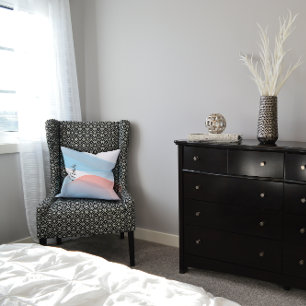 Leuke pastel kleur blauw koraal naam Sierkussen