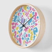 Leuke pastel kleurrijke levendige vormen (Hoek)