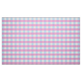 Leuke Pastel Roze Blauw Gingham Check Stof (Fat Quarter)