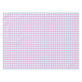 Leuke Pastel Roze Blauw Gingham Check Tafelkleed (Voorkant (Horizontaal))
