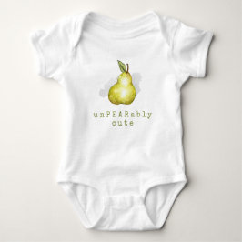 Leuke peer fruit Pun Baby Bodysuit
