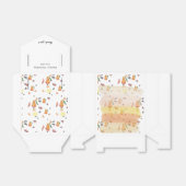 Leuke peer patroon Waterverf kunst Bedankdoosjes (Uitgevouwen)