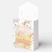 Leuke peer patroon Waterverf kunst Bedankdoosjes (Geopend)