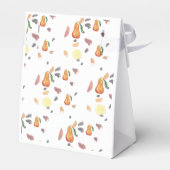 Leuke peer patroon Waterverf kunst Bedankdoosjes (Achterkant)