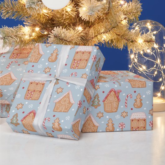 Leuke peperkoek Kerstmis Cadeaupapier (Feestdagen)