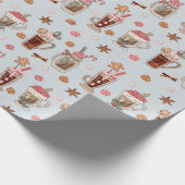 Leuke peperkoek Kerstmis Cadeaupapier (Hoek)
