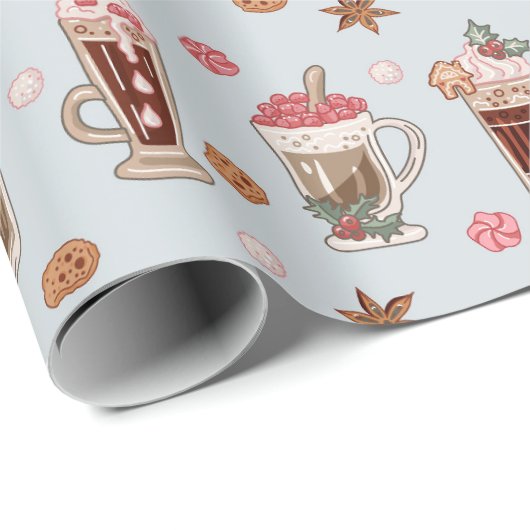 Leuke peperkoek Kerstmis Cadeaupapier (Rol Hoek)