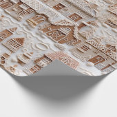 Leuke peperkoek Kerstmis Cadeaupapier (Hoek)