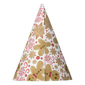 Leuke peperkoek Man & pepermunt Snoep Kerst Feesthoedjes (Achterkant)