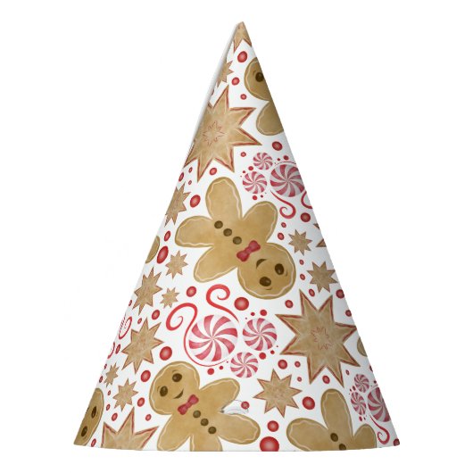 Leuke peperkoek Man & pepermunt Snoep Kerst Feesthoedjes (Links)