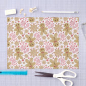 Leuke peperkoek Man & pepermunt Snoep Kerst Tissuepapier (Craft)