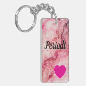 Leuke periodt sleutelhanger (Voorkant Links)