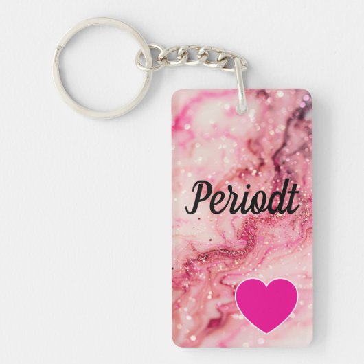 Leuke periodt sleutelhanger (Voorkant)